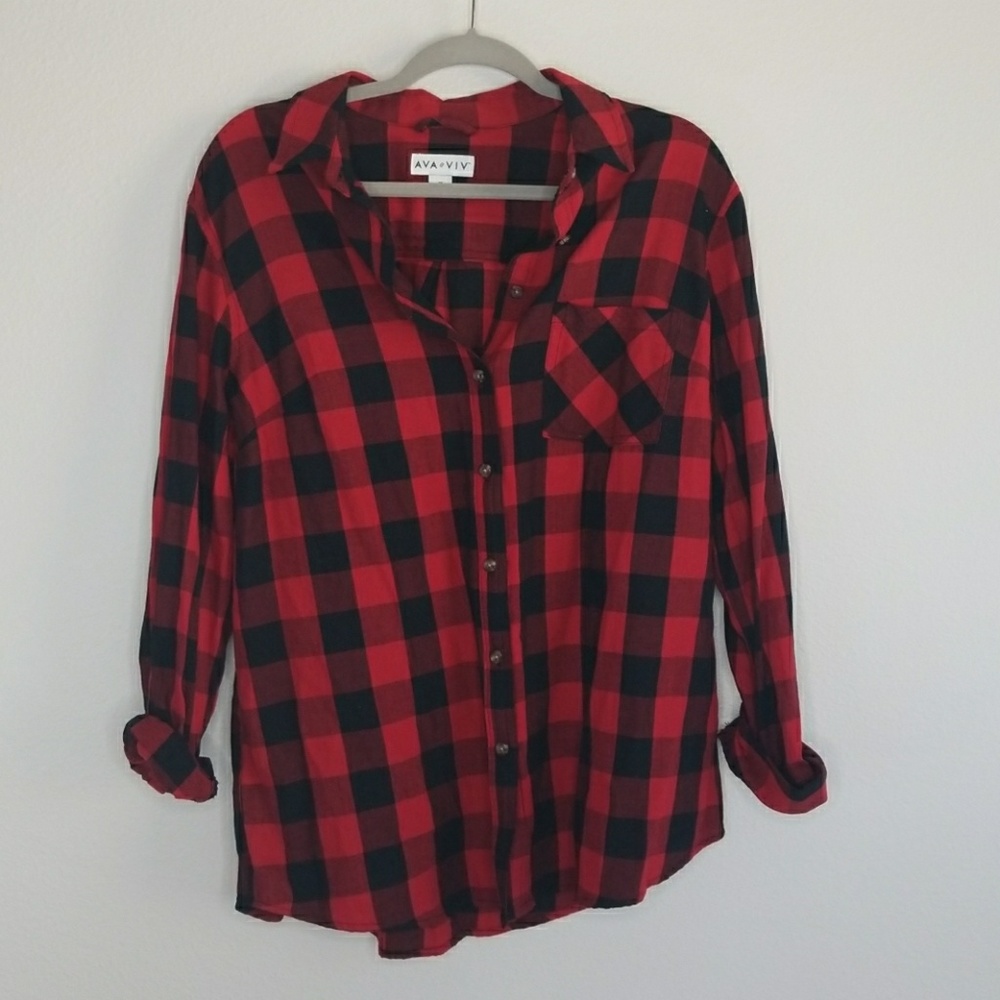 Buffalo check flannel